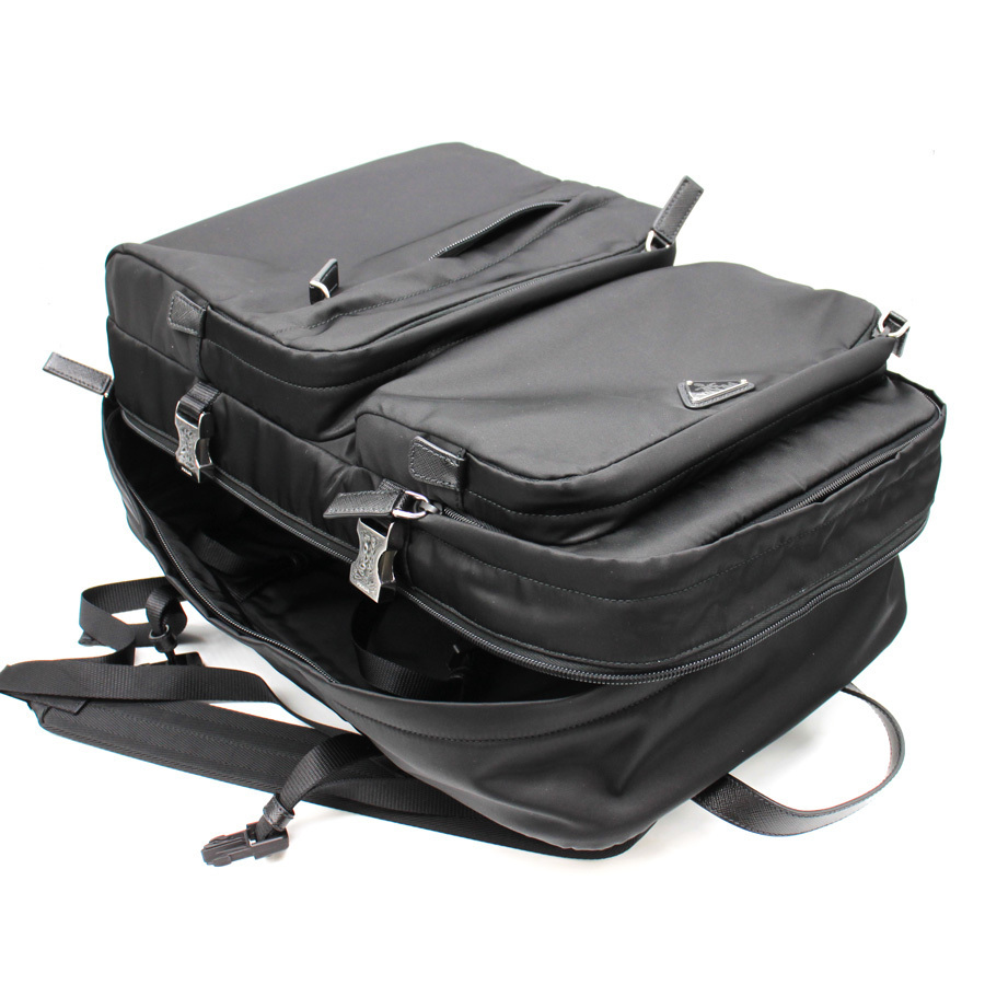 プラダ PRADA (2VZ101 2DMG)Re-Nylon サフィアーノ バックパック