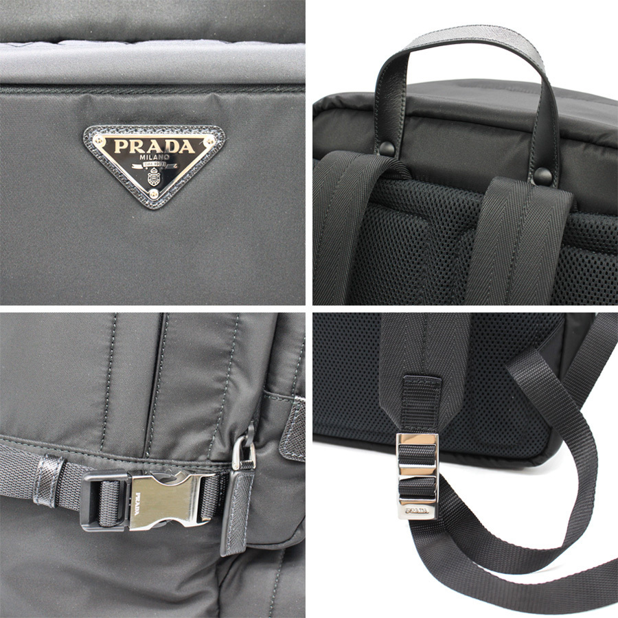 プラダ PRADA (2VZ101 2DMG)Re-Nylon サフィアーノ バックパック