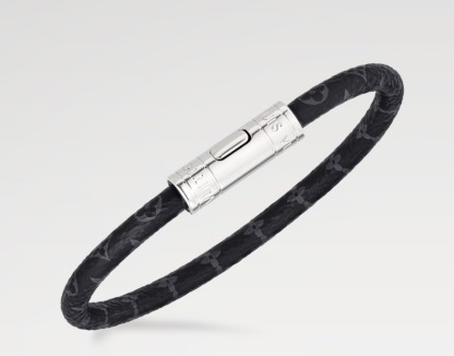 LOUIS VUITTON レザー ブレスレット ビジネス スーツ に