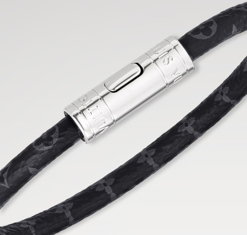 LOUIS VUITTON レザー ブレスレット ビジネス スーツ に
