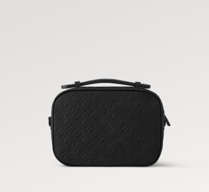 新作 LOUIS VUITTON 直営店 メッセンジャー モノグラム 黒 M58489