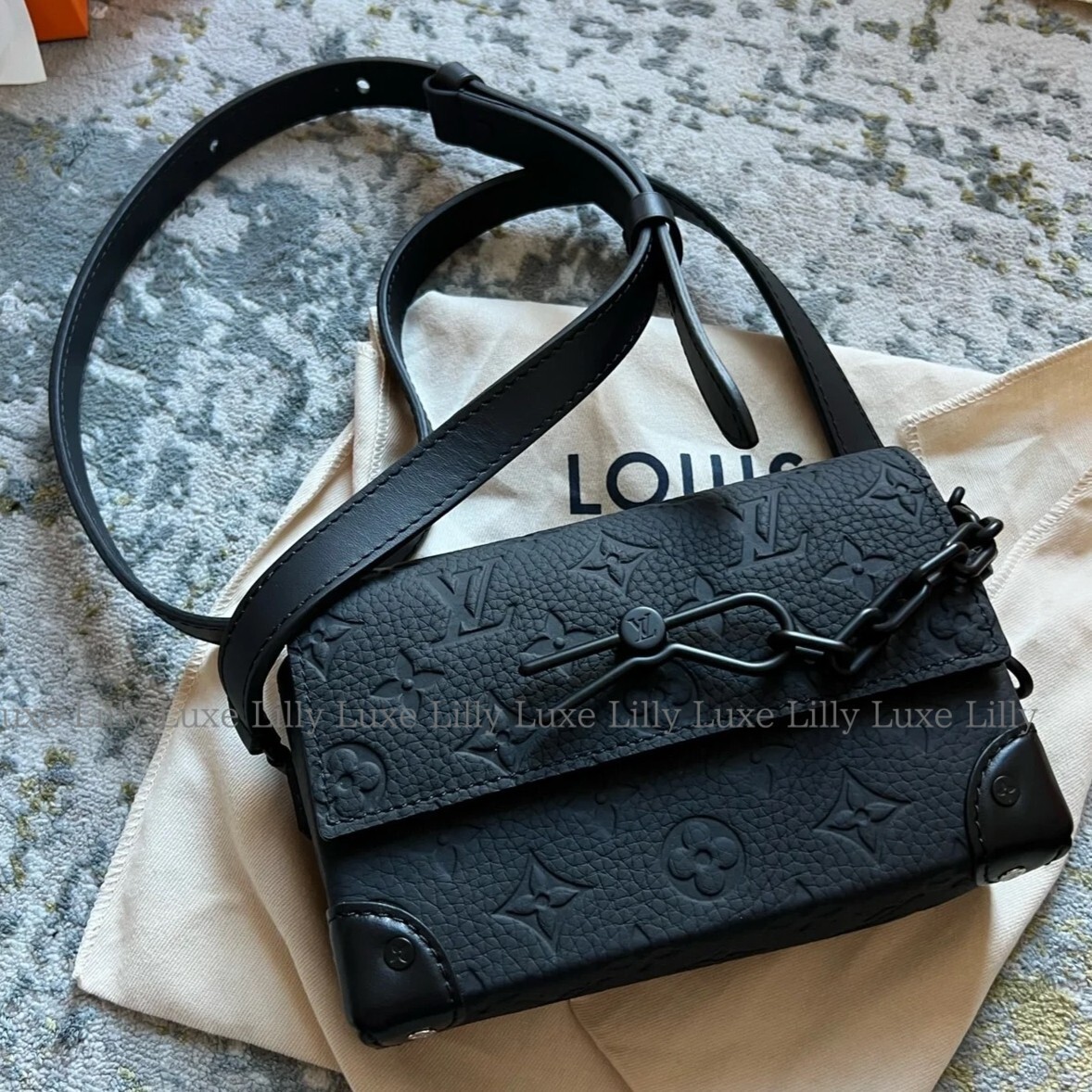 【お洒落メンズへ】Louis Vuitton　スティーマ　メッセンジャー M23742