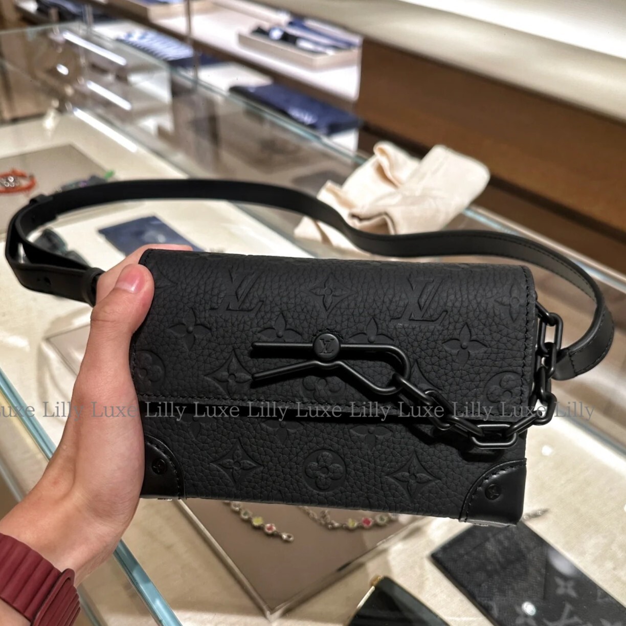【お洒落メンズへ】Louis Vuitton　スティーマ　メッセンジャー M23742