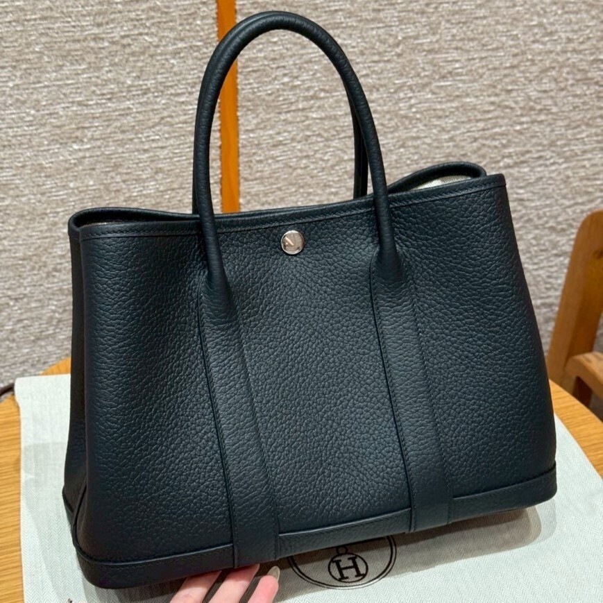 【上品カジュアル】HERMES ガーデンパーティー30 TPM トート