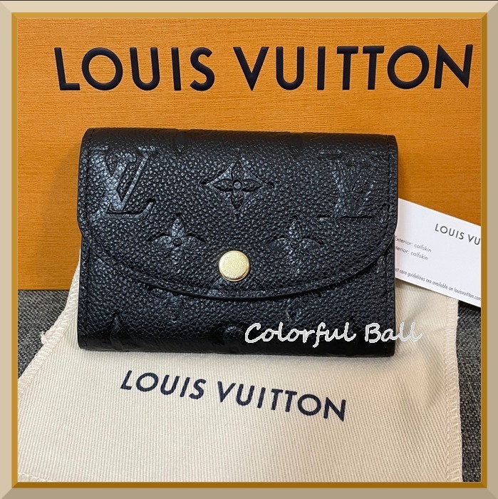 【安心国内】Louis Vuitton　ポルトモネ　ロザリ　ミニ財布