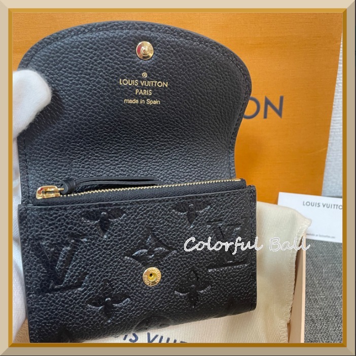 【安心国内】Louis Vuitton　ポルトモネ　ロザリ　ミニ財布