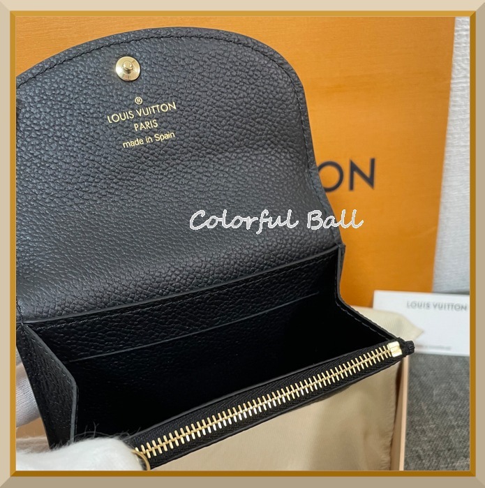 【安心国内】Louis Vuitton　ポルトモネ　ロザリ　ミニ財布