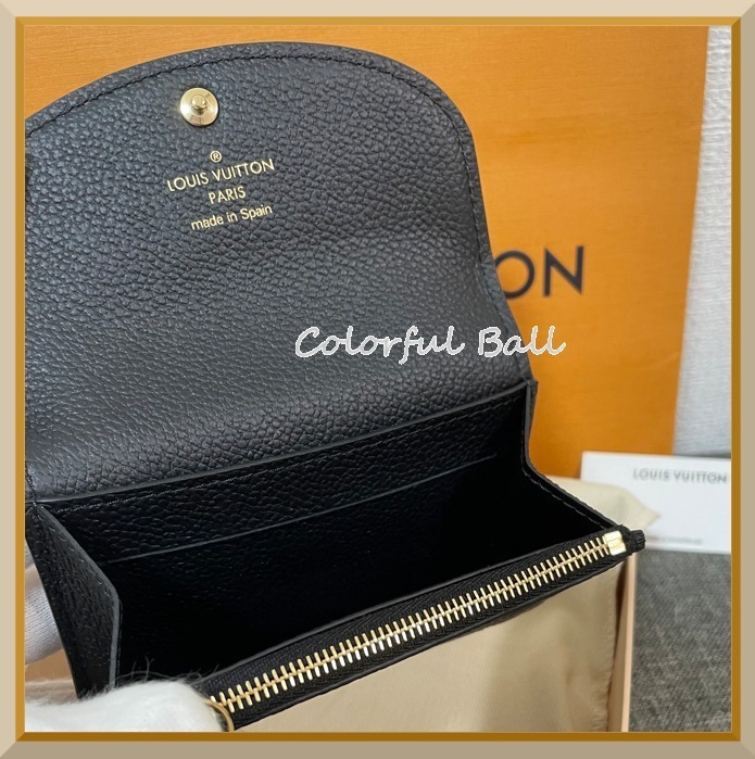 【安心国内】Louis Vuitton　ポルトモネ　ロザリ　ミニ財布