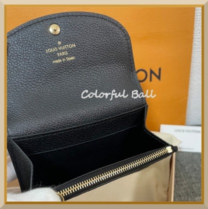【安心国内】Louis Vuitton　ポルトモネ　ロザリ　ミニ財布