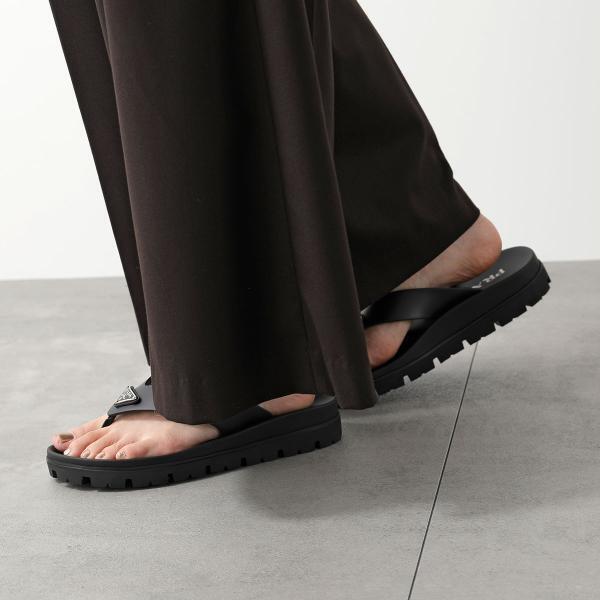 PRADA トングサンダル 2Y3130 3LKK ラバー
