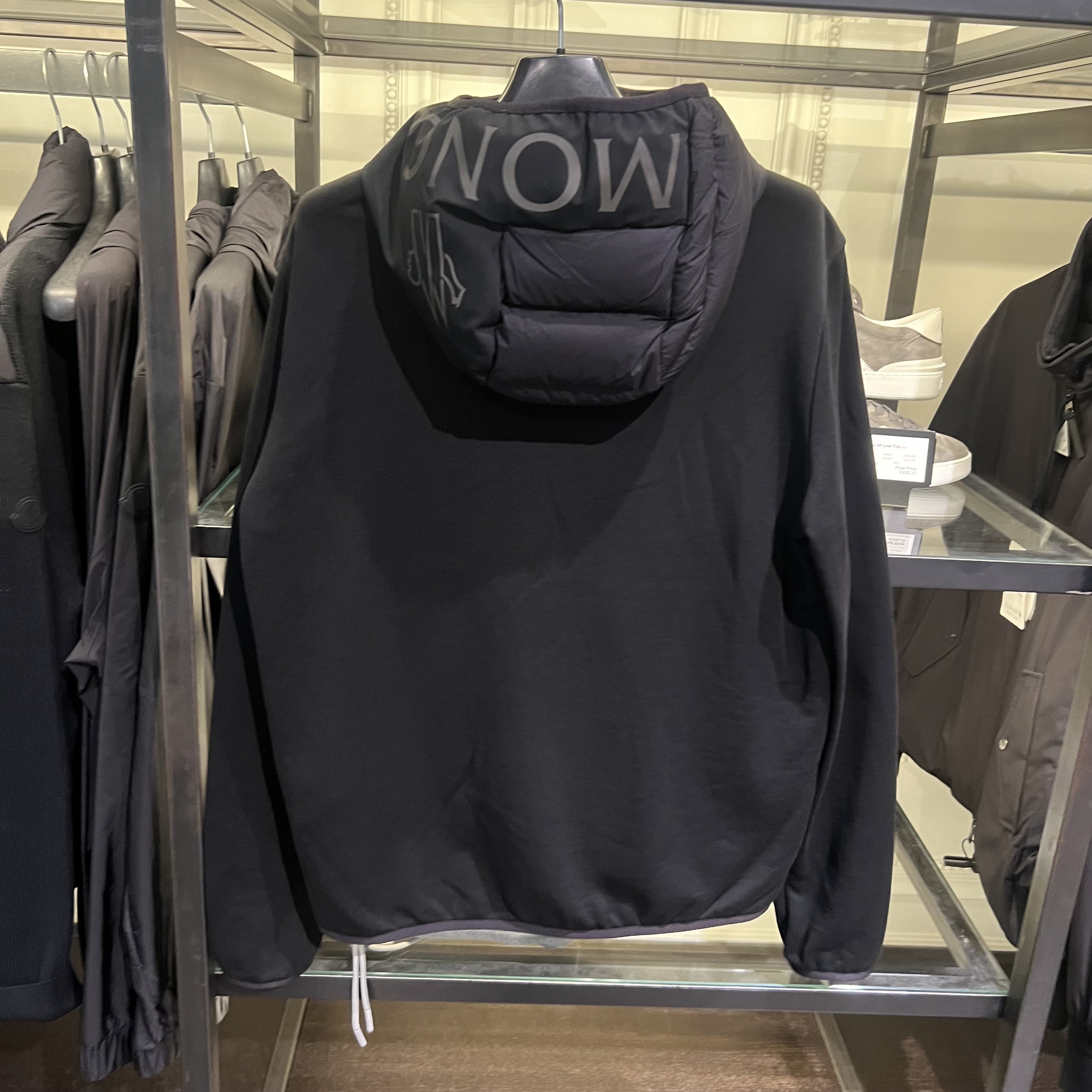 【MONCLER】セール！ZIP UP カーディガン ブラック