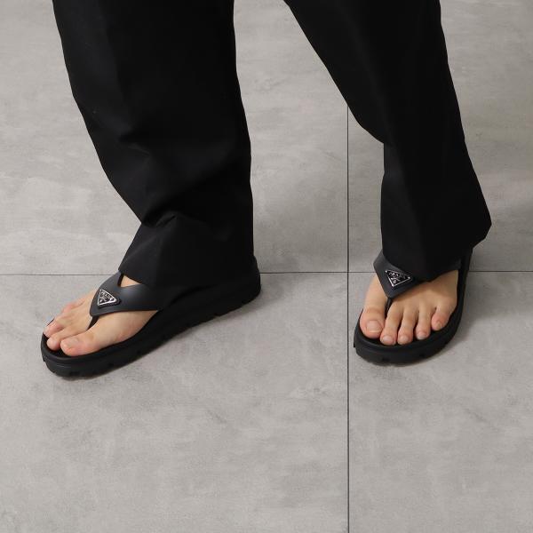 PRADA トングサンダル 2Y3130 3LKK ラバー