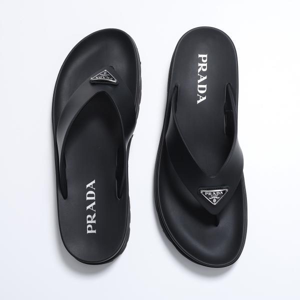 PRADA トングサンダル 2Y3130 3LKK ラバー