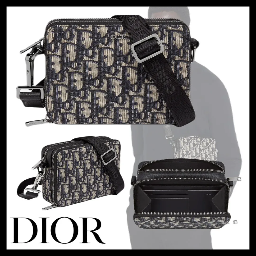 DIORオブリーク ジャカード ショルダーバッグ