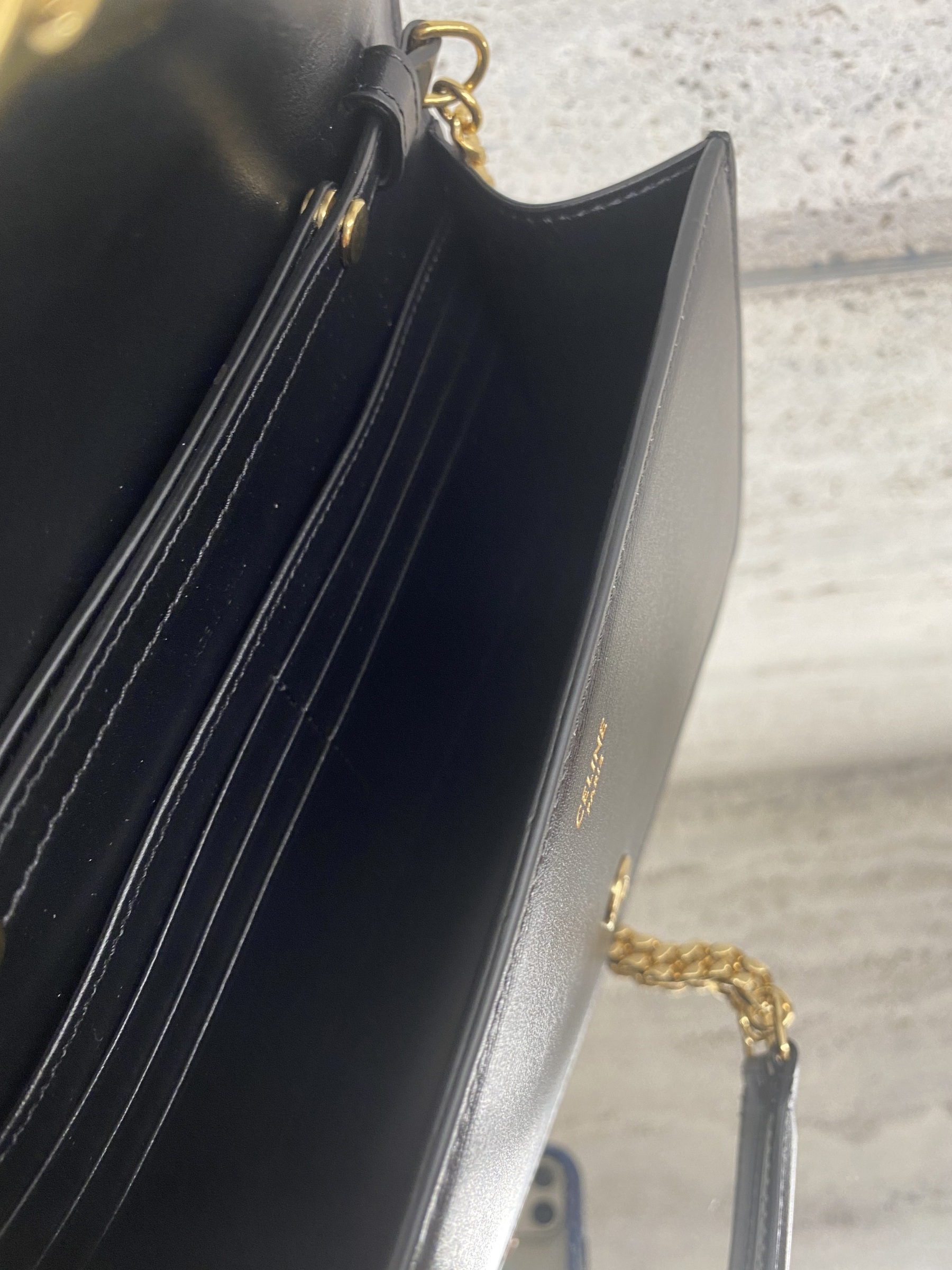 CELINE 【入手困難】☆TRIOMPHE☆ チェーンウォレット★ 全色