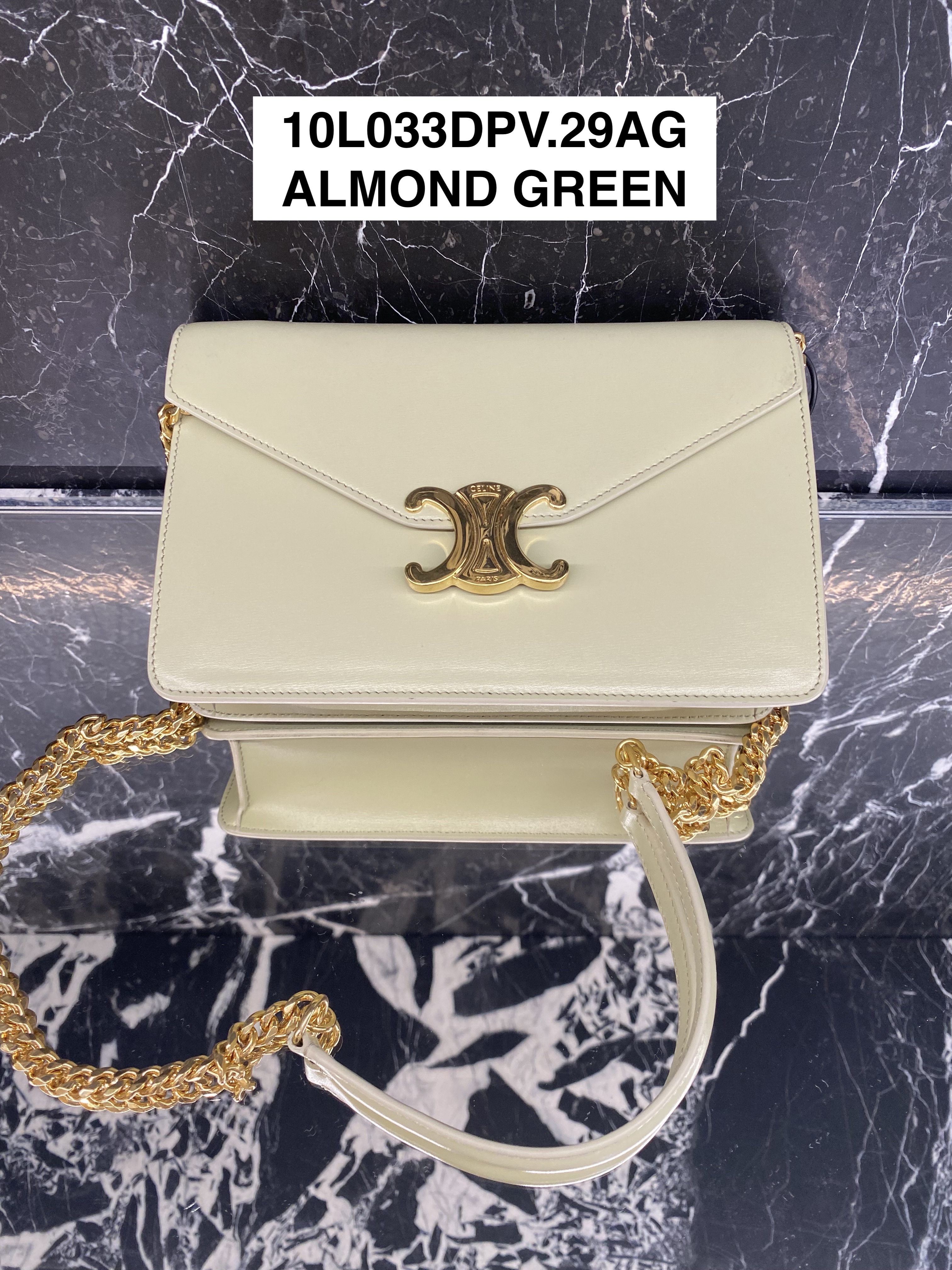 CELINE 【入手困難】☆TRIOMPHE☆ チェーンウォレット★ 全色