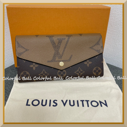 【メンズ定番人気】Louis Vuitton ポルトフォイユ・サラ 長財布
