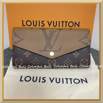 【メンズ定番人気】Louis Vuitton ポルトフォイユ・サラ 長財布