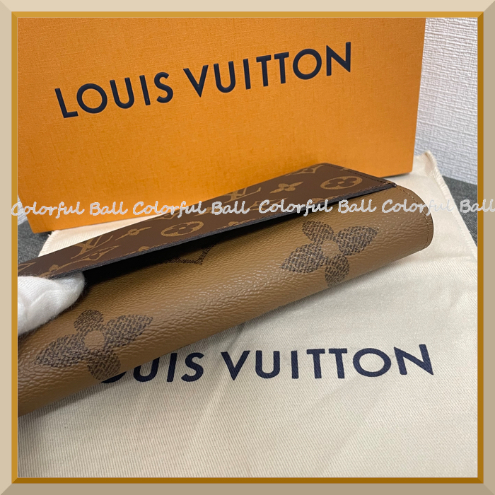 【メンズ定番人気】Louis Vuitton ポルトフォイユ・サラ 長財布