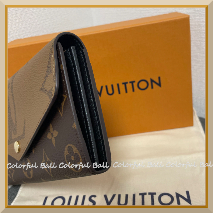 【メンズ定番人気】Louis Vuitton ポルトフォイユ・サラ 長財布