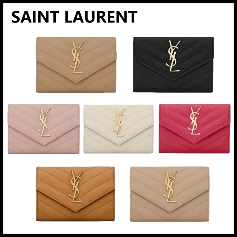 【SAINT LAURENT】モノグラム スモール エンベロープウォレット