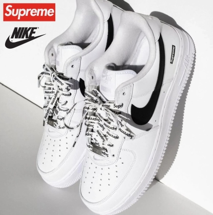 【Nike x Supreme】Air Force 1 Low- White Black