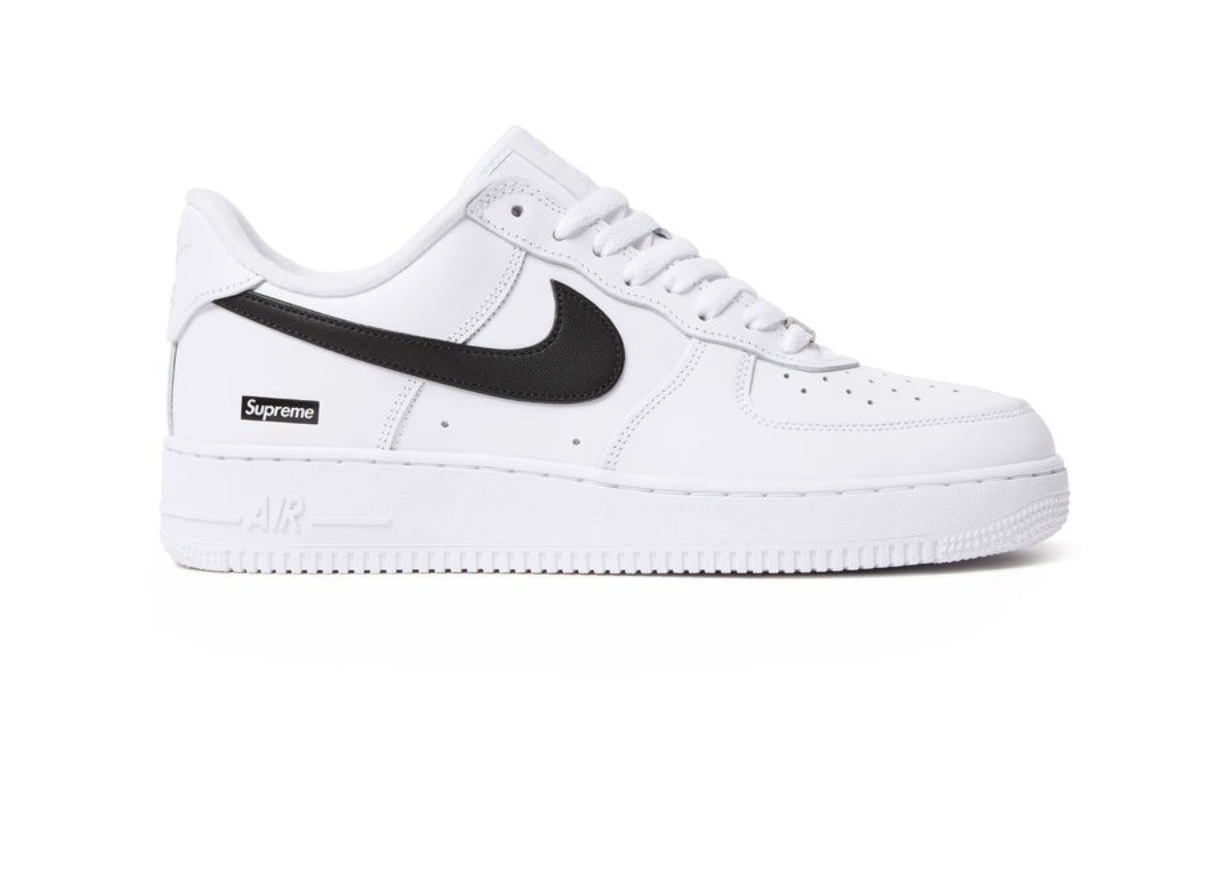 【Nike x Supreme】Air Force 1 Low- White Black