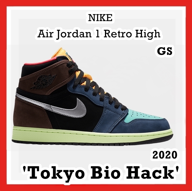 【送料無料】Air Jordan 1 Retro High Tokyo Bio Hack【代金引換】