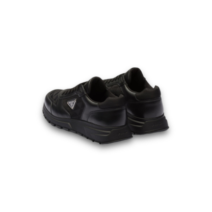 PRADA＊Leather and Re-Nylon ハイトップスニーカー＊送料込