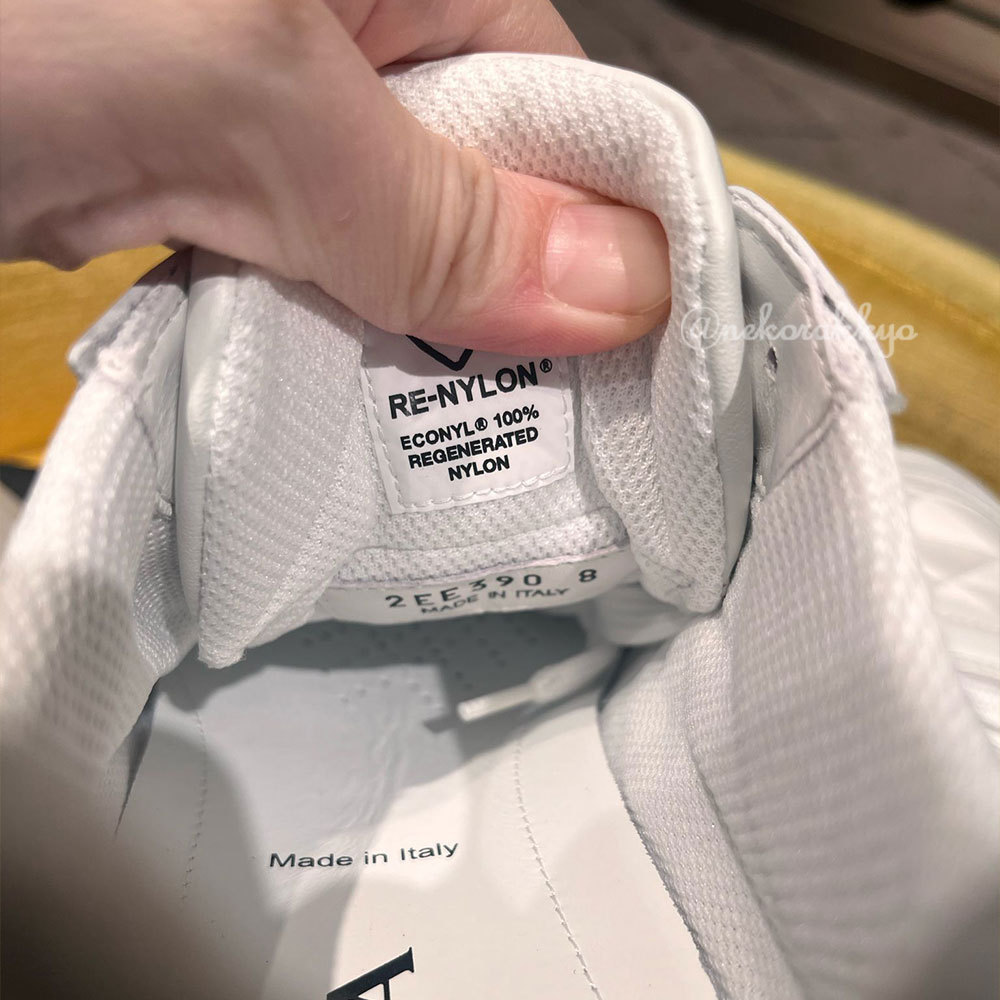 PRADA＊Leather and Re-Nylon ハイトップスニーカー＊送料込