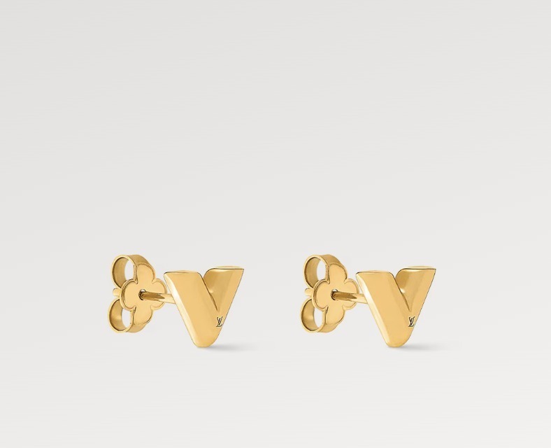国内即発LouisVuittonスタッズ イヤリング・エセンシャルVメンズ