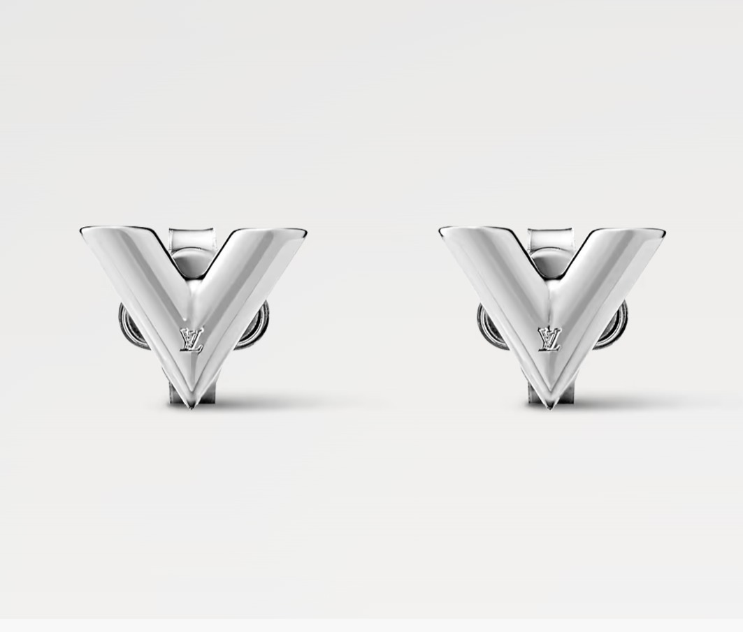 国内即発LouisVuittonスタッズ イヤリング・エセンシャルVメンズ