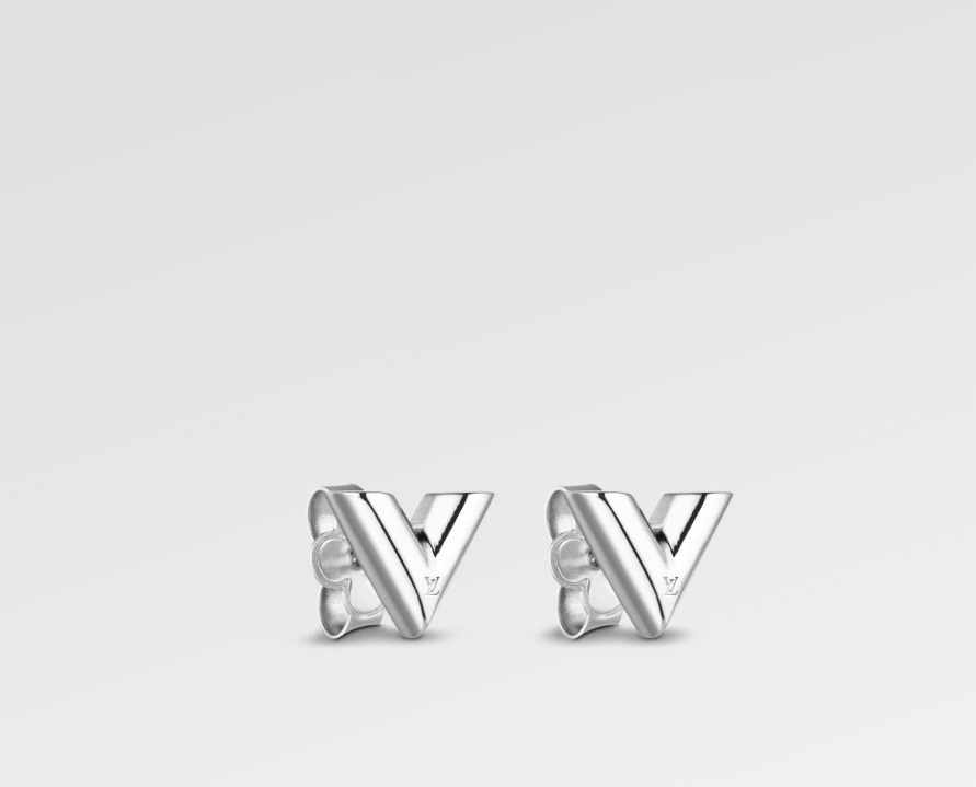 国内即発LouisVuittonスタッズ イヤリング・エセンシャルVメンズ