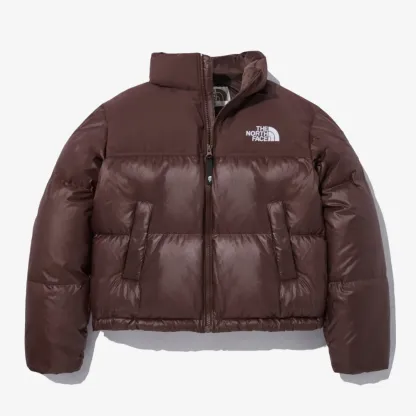 ☆関税込☆THE NORTH FACE★W'S NOVELTY NUPTSE ダウン★BROWN★