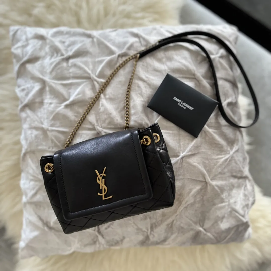 関税送料込国内発送★SAINT LAURENT モノグラム ミニ ノリータ