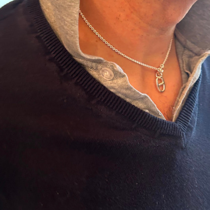 【HERMES】　アンカーチェーンペンダント