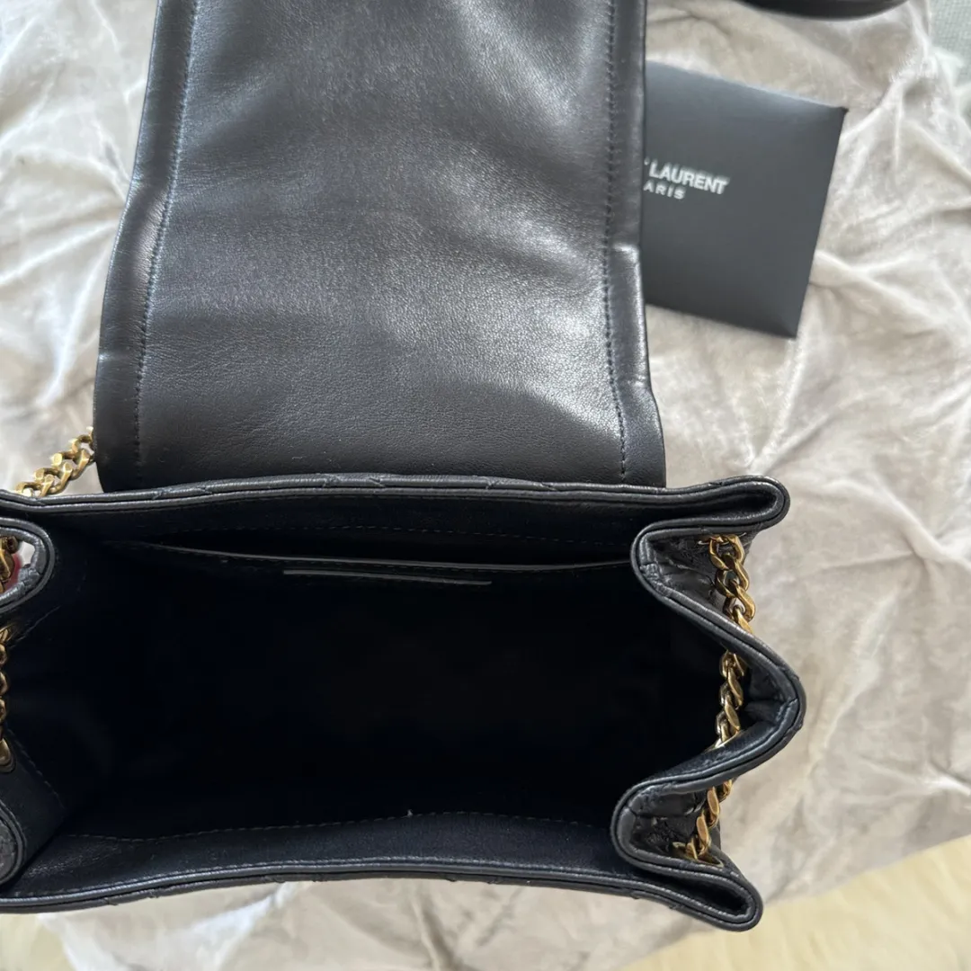 関税送料込国内発送★SAINT LAURENT モノグラム ミニ ノリータ