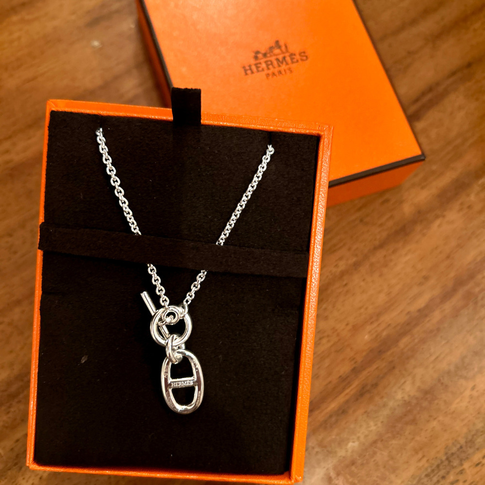 【HERMES】 アンカーチェーンペンダント