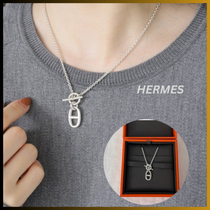 【HERMES】　アンカーチェーンペンダント