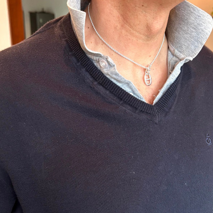 【HERMES】　アンカーチェーンペンダント