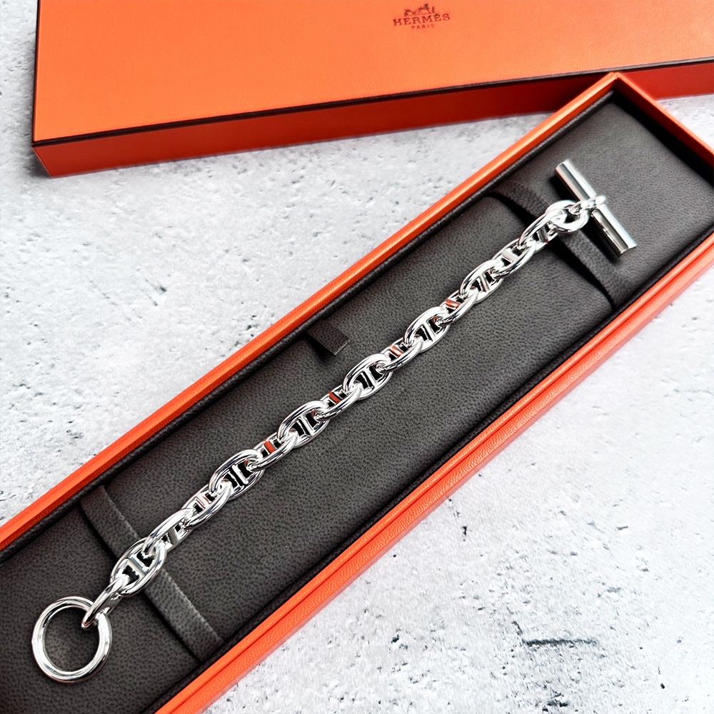 HERMES シェーヌダンクルMM ブレスレット