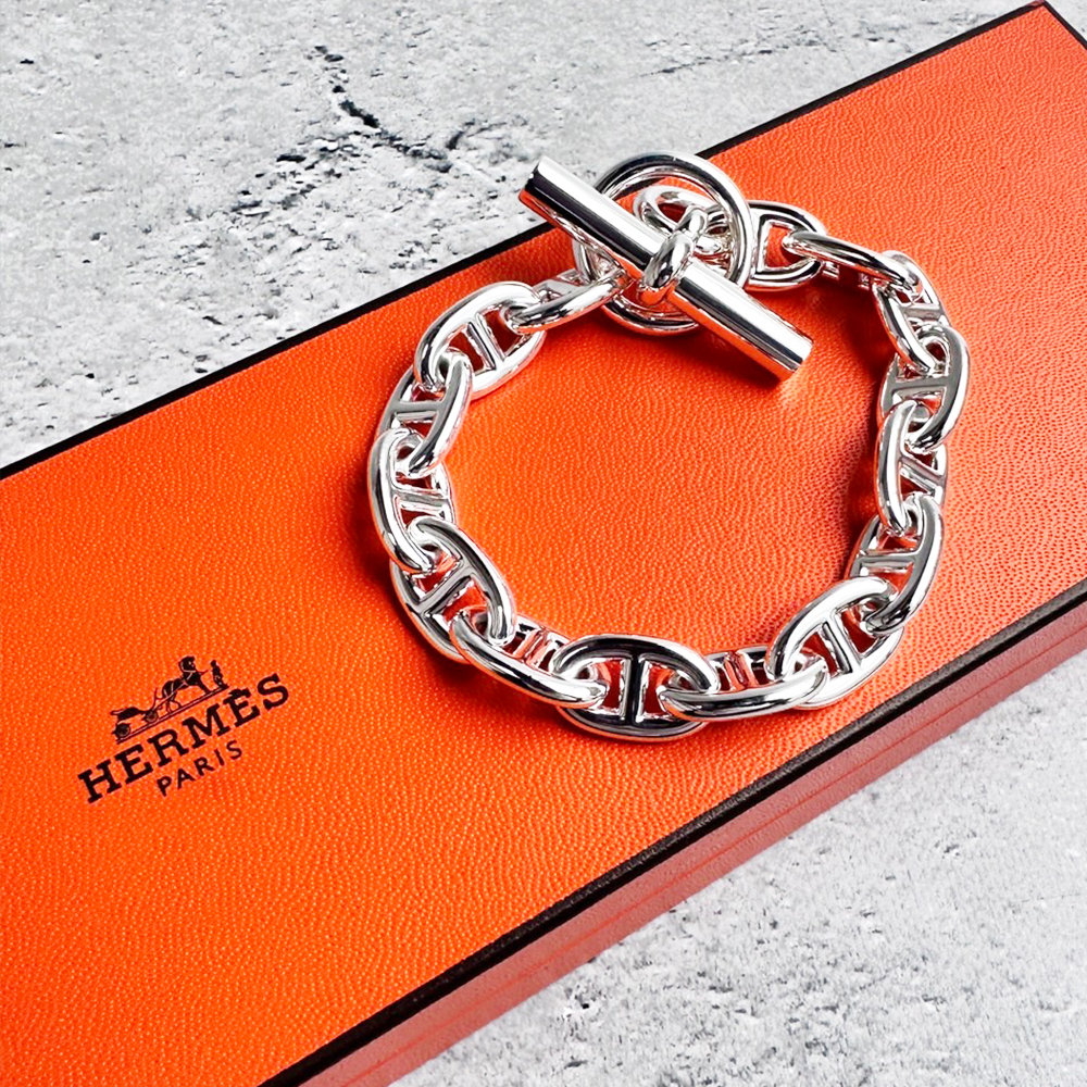 HERMES シェーヌダンクルMM ブレスレット