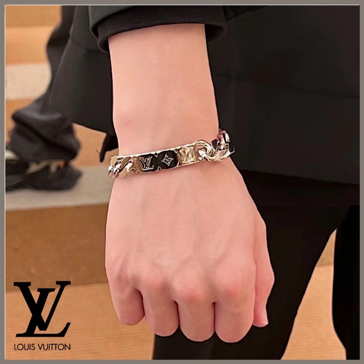 【太めチェーンがインパクト大♪】ルイヴィトン★ブレスレット