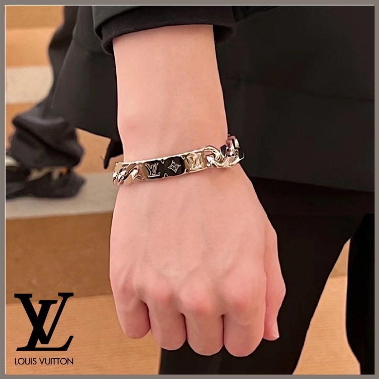 【太めチェーンがインパクト大♪】ルイヴィトン★ブレスレット