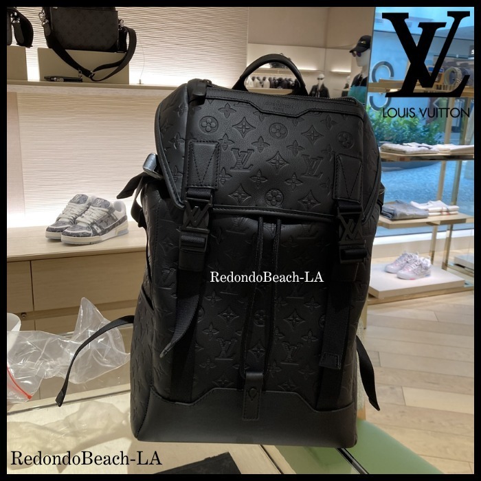 【オールブラックが粋】LOUIS VUITTON★Mongsuri バックパック