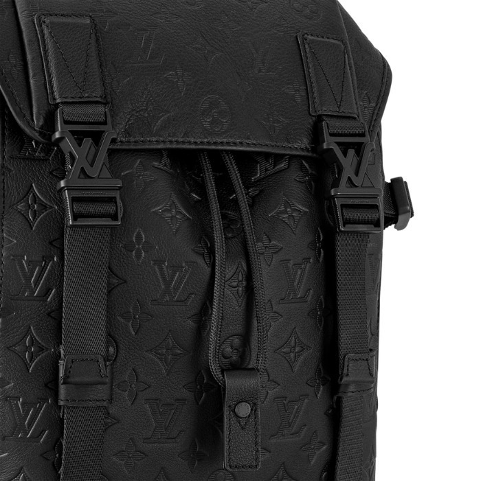 【オールブラックが粋】LOUIS VUITTON★Mongsuri バックパック