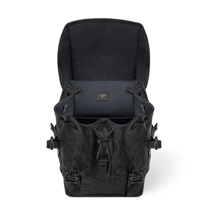 【オールブラックが粋】LOUIS VUITTON★Mongsuri バックパック