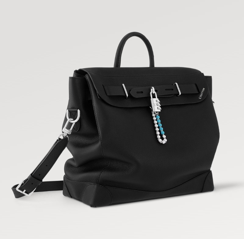 Louis Vuitton リュック《スティーマー40》黒 カーフ DHL 直営店