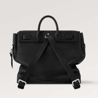 Louis Vuitton リュック《スティーマー40》黒 カーフ DHL 直営店