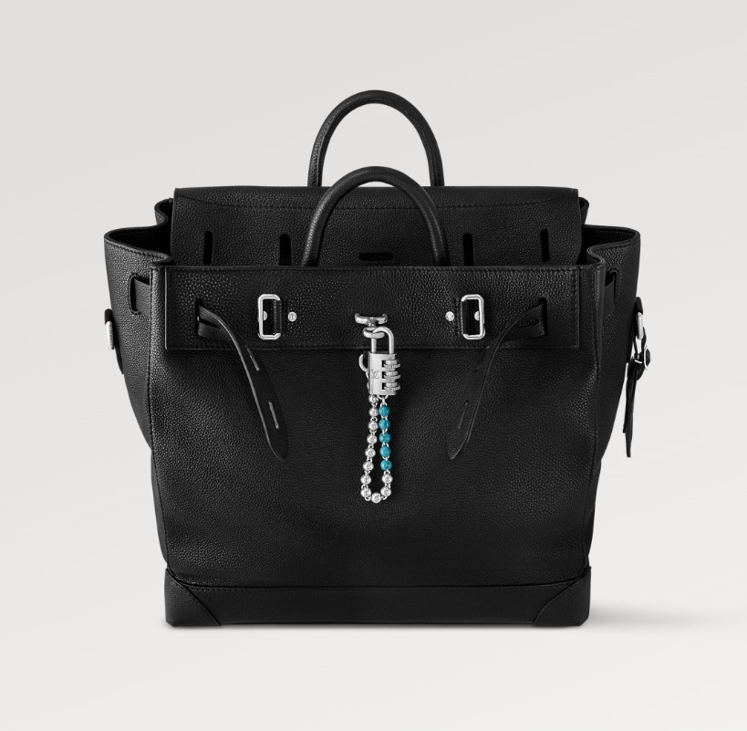 Louis Vuitton リュック《スティーマー40》黒 カーフ DHL 直営店